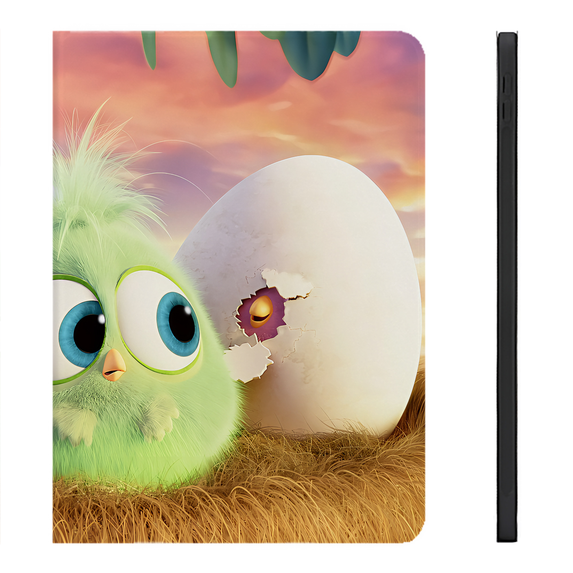 （画像用） Angry Birds アングリーバード IPadケース ペンホルダー付き ブックスタイルデザイン
